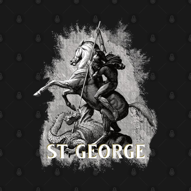 Saint George Dragonslayer by Beltschazar