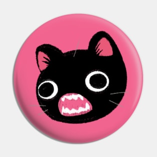 Scream Cat Pin