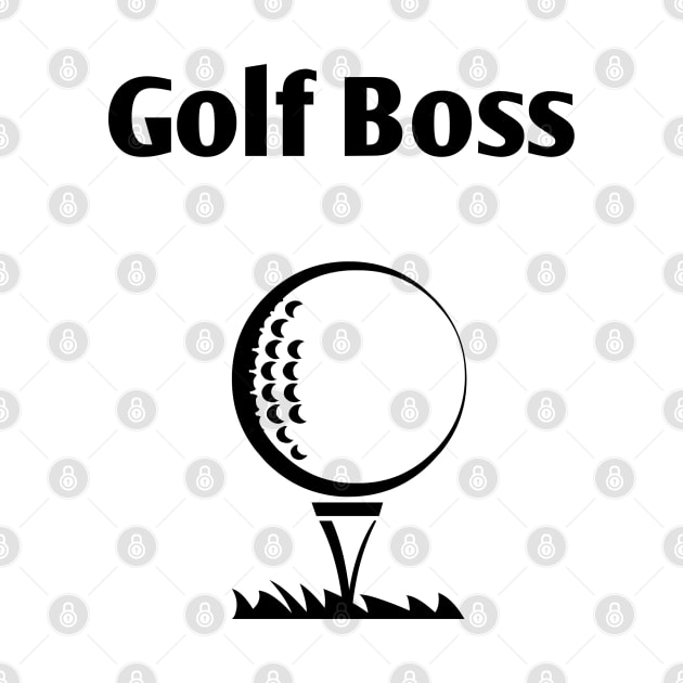 GOLF BOSS by FromBerlinGift