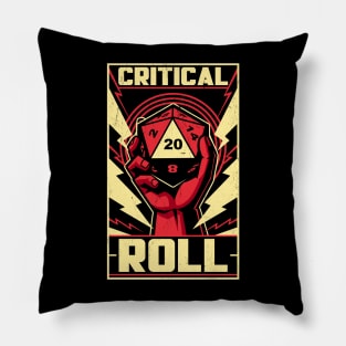 Critical Roll RPG Revolution - Cool Constructivism Poster Pillow