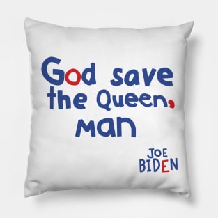 God Save The Queen Man Pillow