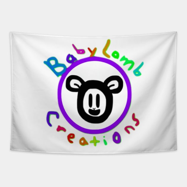 Baby Lamb Creations Logo Tapestry by BabyLambCreations143