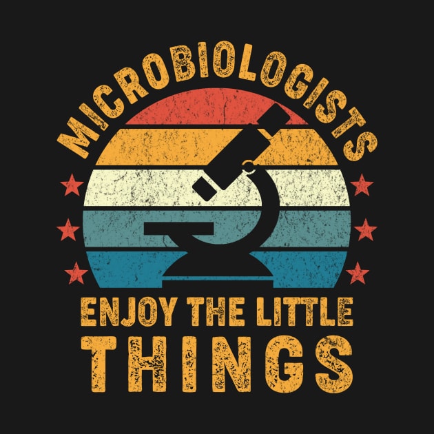 Microbiologists Enjoy The Little Things by Aratack Kinder