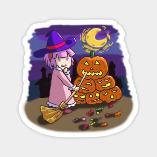 A Witch in Time Magnet