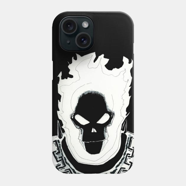 cosmic ghost rider Phone Case by jorge_lebeau