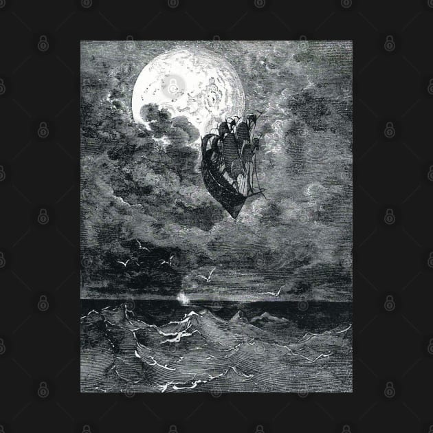 A Voyage to the Moon - Gustave Dore by forgottenbeauty