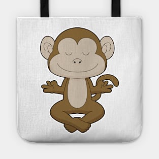 Monkey Yoga Meditation Tote