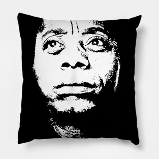 James Baldwin Portrait Pillow