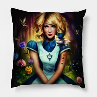 Alice in Wonderland Pillow