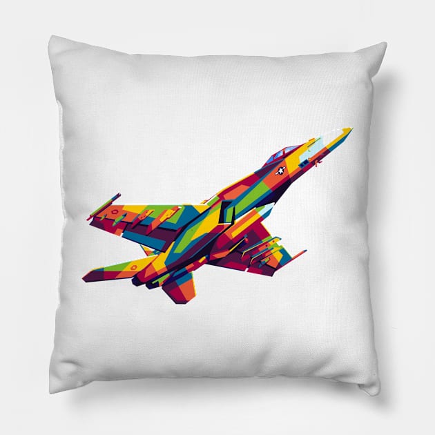 F/A-18 Super Hornet Pillow by wpaprint
