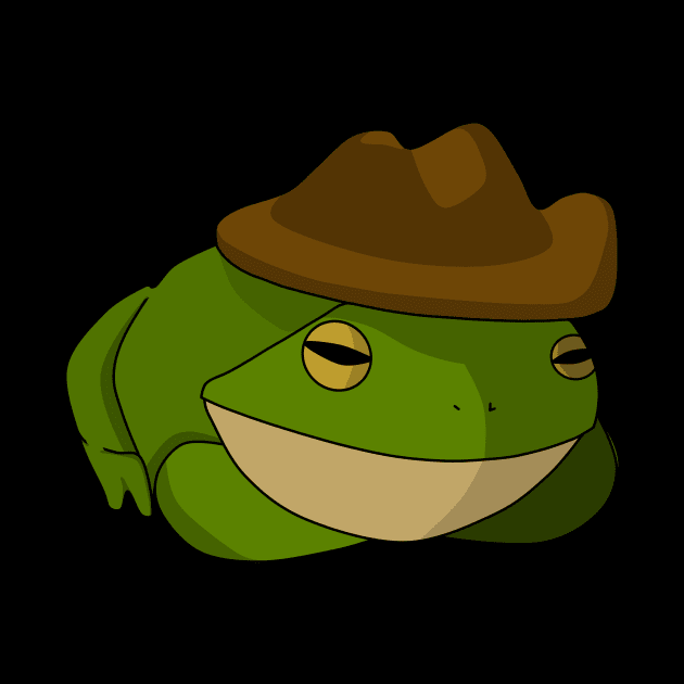 Cowboy Frog by SweetOblige