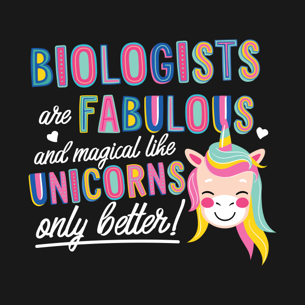 Biologists are like Unicorns Gift Idea by BetterManufaktur