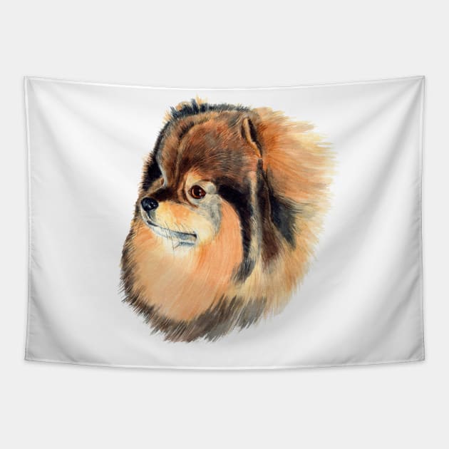 Pomeranian - color Tapestry by doggyshop