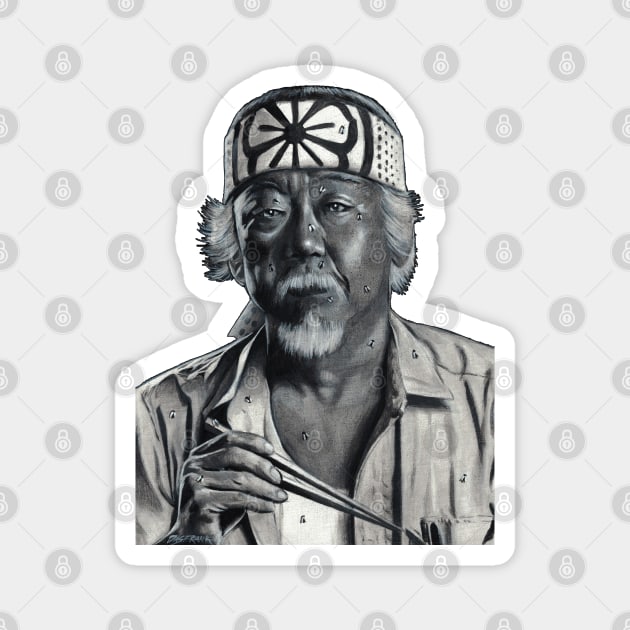 Mr. Miyagi Magnet by DasFrank