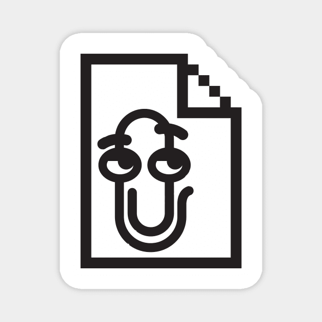 Clippy Magnet by sombreroinc