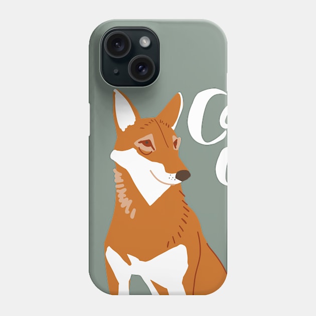 Caberu the Ethiopian Wolf #1 Phone Case by belettelepink