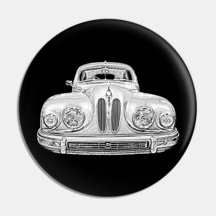 Bristol 403 1950s British classic car Pin