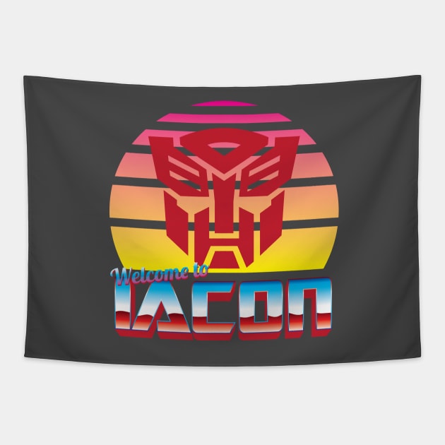 Transformers Welcome to Iacon Tapestry by Rodimus13