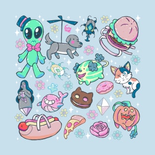 Steven Universe Stuff, Things, and Cuties T-Shirt