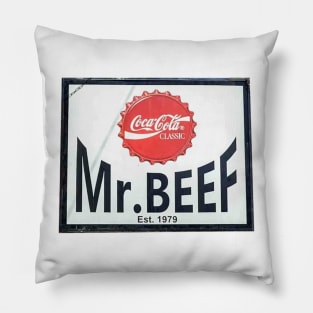 Mr. Beef Pillow