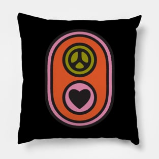 Peace and Love Pillow