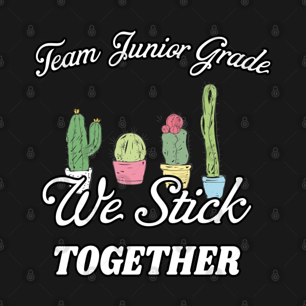 cactus team teacher gifts | first grade team | Junior Grade team | gifts for teachers | stick together cactus gift teachers by WassilArt