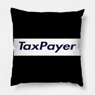 SUPER TAX PAYER LOGO Pillow