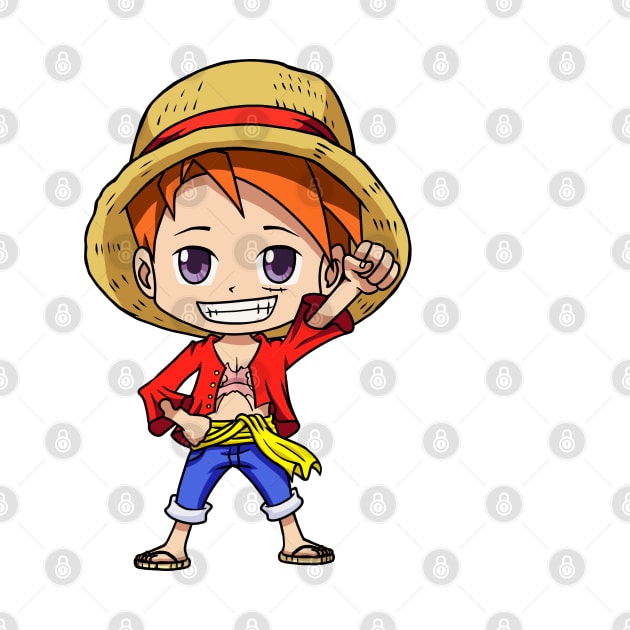 Chatel otaku Luffy by Chatel Otaku Store