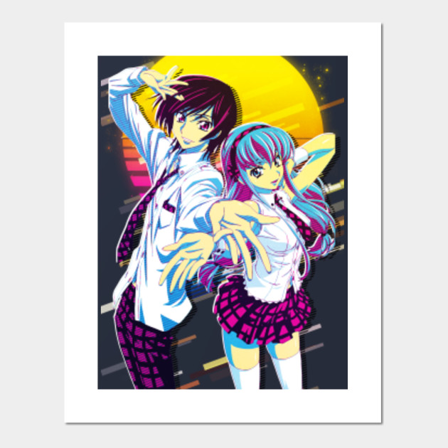 Lelouch Lamperouge And Cc Code Geass Lelouch Lamperouge Posters And Art Prints Teepublic