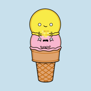 Two Balls Ice Cream! T-Shirt