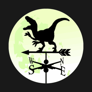 Dinosaur Moon Weathervane T-Shirt