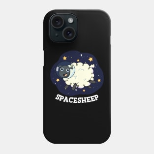 Space Sheep Cute Astronaut Space Sheep Puns Phone Case