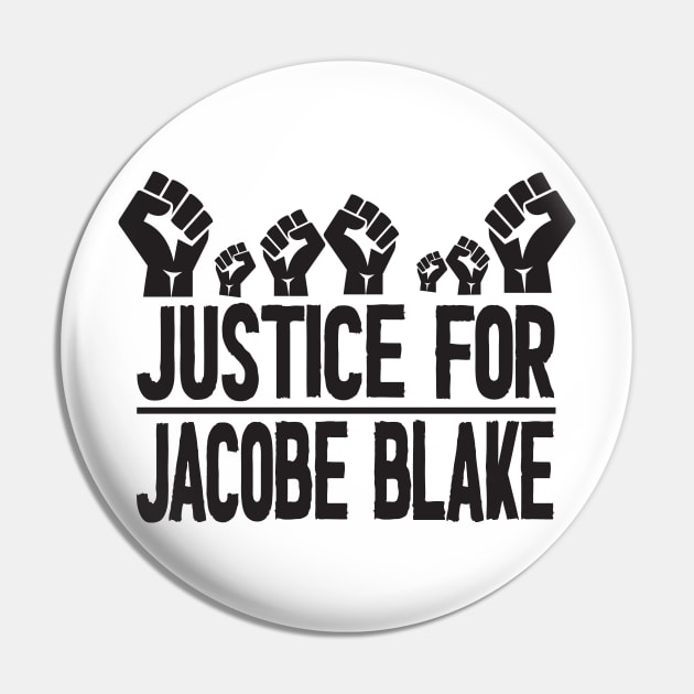 Justice For Jacob Blake BLM Pin by Netcam
