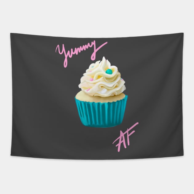 Yummy cupcake Tapestry by kozinoart