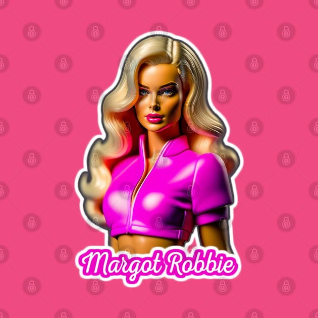 Margot Robbie-Barbie Style by Mr.PopArts