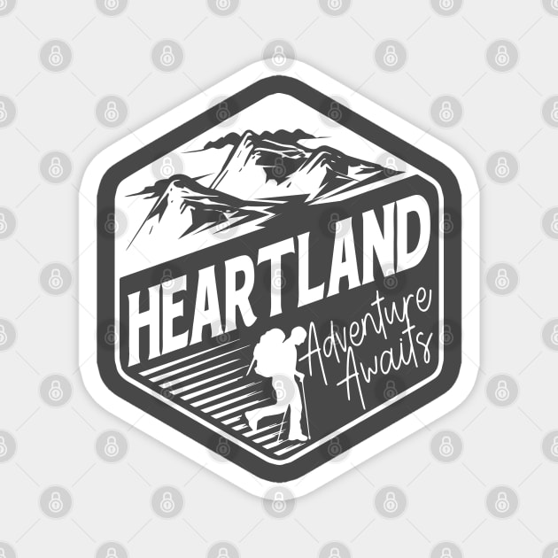 Heartland Magnet by Skidipap