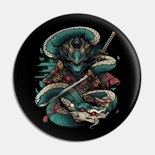 samurai dragon Pin