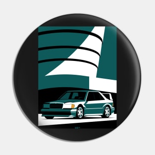 Merc 190E Evo II (Green) Pin