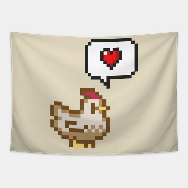 Cute Chicken 1 Tapestry by TASCHE