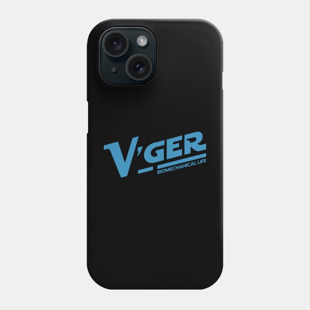 V'Ger  biomechanical life Phone Case by Nostalgia Avenue