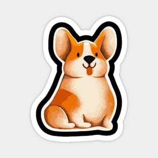 Corgi Playful Dog Lover Welsh Magnet