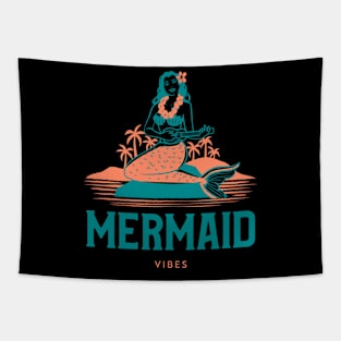 Mermaid Vibes Tapestry