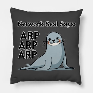 Network Seal Pillow