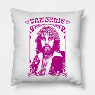 Vangelis  \\ Retro Synth Fan Design Pillow