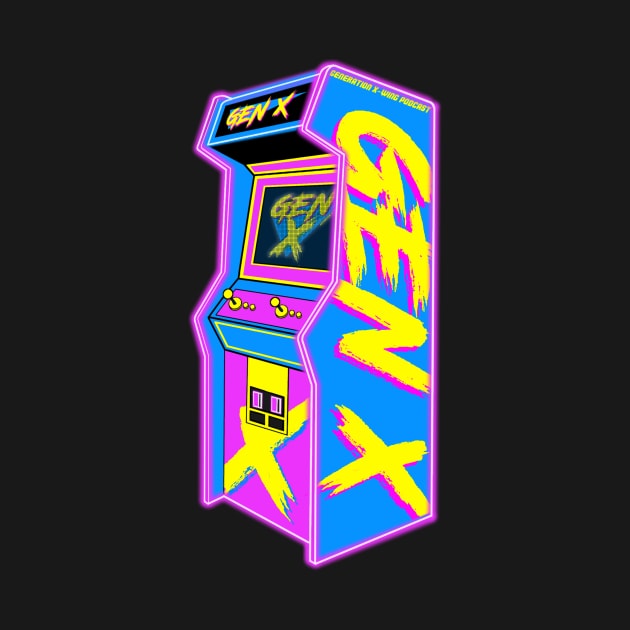 Gen X Arcade Cabinet by GenXWing