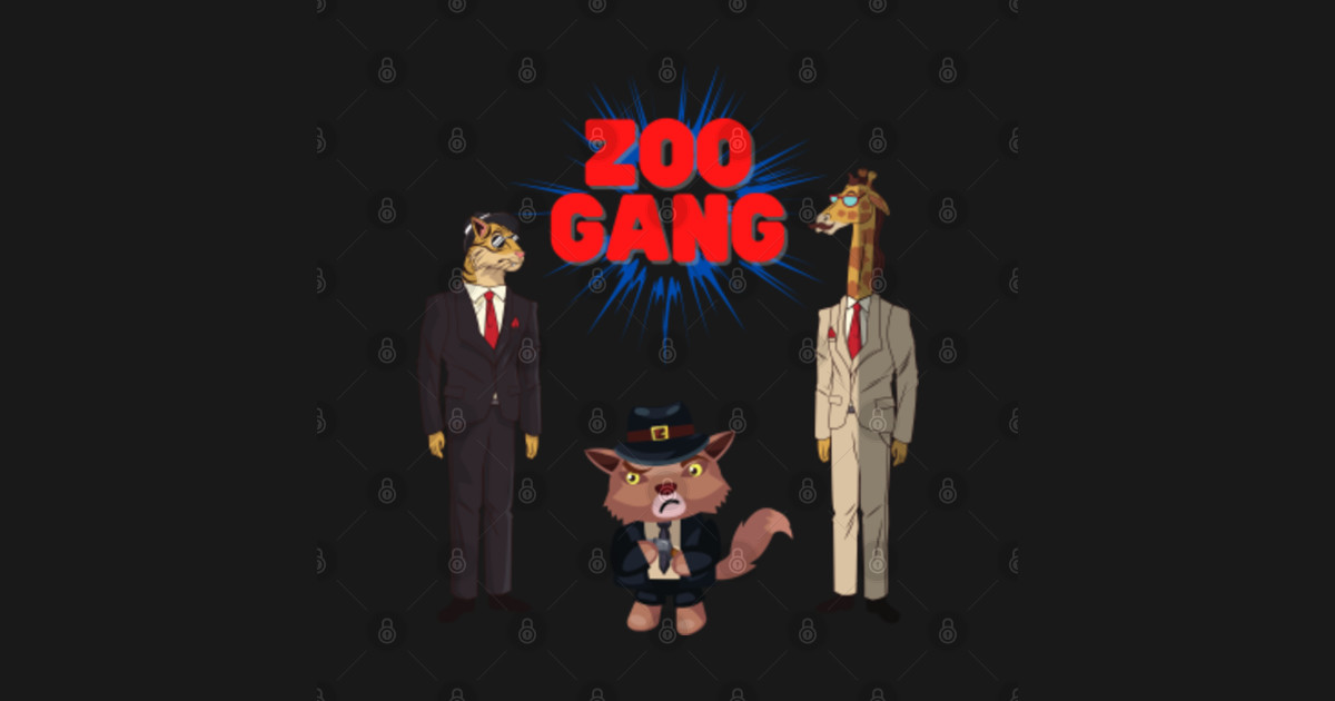 Zoo Gang, boss, Wild, ZOO LIFE, gang animal, cute, gangster, mob Zoo