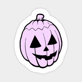 Lilac Pumpkin Magnet