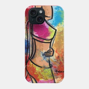 Girl in a Sari Phone Case