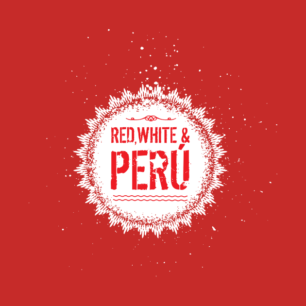 Red White and Peru burst by thedesignfarmer