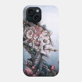 Floral Skull II Phone Case